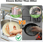 10pcs Non Scratch Wire Dishcloth Multipurpose Wire Dishwashing Rag - Image 3
