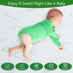 GOONIK California King Mattress Protector, Breathable Bamboo Viscose Waterproof - Image 4