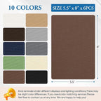 Canvas Patch 5.5 x 8 Inches 6Pcs Self-Adhesive Waterproof Canvas Patch Kit - Image 3