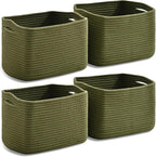 Small Storage Baskets for Organizing, Woven Storage Baskets for Shelves by Unknown