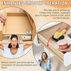 8.8oz Wood Wax for Home Projects, Door Hinge Lubricant, for Wood Drawer Slides - Image 4