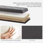 BELLEZE 47" Storage Ottoman, Storage Bench - Image 9