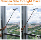 ITTAHO Squeegee for Window Cleaning, Extendable Window Cleaner for Car - Image 2