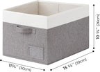 GRANNY SAYS Storage Baskets for Shelves, Fabric Storage Bins for Clothes - Image 6