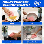 Disposable Kitchen Cleaning Cloths Dish Towels Dish Cloth Reusable Cloths - Image 4