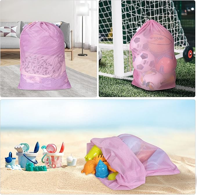 Polecasa Heavy Duty Diamond Large Mesh Laundry Bag - Image 7
