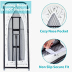 Over The Door Ironing Board Cover 13 x 37 inch, Small Iron Board Cover w 3 - Image 3