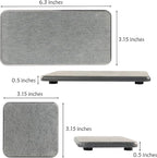 Set of 4 Water Absorbent Diatomite Coasters, Diatomaceous Earth Kitchen Soap - Image 4