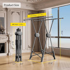 BIREN Clothes Drying Rack Heavy Duty Clothing Racks Extending Laundry Rack Two - Image 6