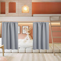 RYB HOME Short Curtains for Living Room Blackout Portable Blinds Shades for by RYBHOME