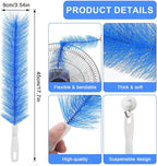 2 Pcs Fan Cleaner Brushes, Bendable Fan Cleaning Brush Cobweb Duster Set - Image 3