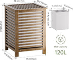 SMIBUY Double Laundry Hamper - Image 4