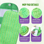 6 Pack Reusable Mop Pads for Swiffer WetJet Sweeper Mops, Microfiber Washable - Image 2