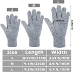 Patelai 3 Pairs Microfiber Plant Dusting Gloves Leaf Cleaning Gloves - Image 3