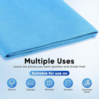 HOMEXCEL Microfiber Glass Cleaning Cloth 12 PK, Lint Free Streak Free, Reusable - Image 4