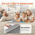 VEVOR - Slip-Resistant Rug Pad - Protective Cushioning Carpet Pad - 5' x 8' - - Image 6