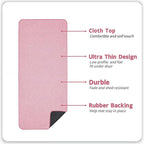 Bath Mat, Ultra Thin Bathroom Runner Rugs, Large Bath Mats - Image 2
