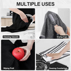 Homaxy Premium Kitchen Towels, Large Cotton 380 GSM Kitchen Hand Towels - Image 4