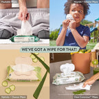 The Honest Company Calm and Cleanse Naturally Scented Wipes Cleansing - Image 9