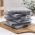 Homaxy 100% Cotton Terry Kitchen Towels, Checkered Designed, Soft and Super - Image 8
