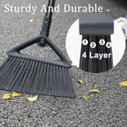 2PCS Heavy Duty Angle Broom, Long Pole Brooms - Image 4