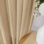 Tollpiz Sheer Curtains Bedroom Linen Textured Curtain Sheers Light Filtering - Image 3