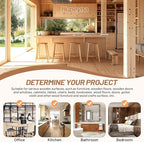 Wood Repair Kit, Wood Furniture Repair Kit, Wood Filler, Wood Putty and - Image 4