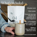 Siblings Candle Making Kit | DIY Coconut-Soy Wax Candle Kit - Image 2