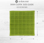 100% Cotton Terry Dish Cloth & Dish Towel, 6 Pack, Super Soft and Absorbent - Image 4
