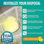 Sudstainables Garbage Disposal Cleaner Tablets 24-Pack - Image 2