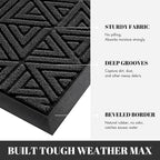Yimobra Extra Large Door Mat 60x32, All-Weather Waterproof Non-Slip Welcome - Image 4