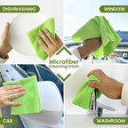 Greenfound Microfiber Cleaning Cloth Roll -80 Pack, Tear Away Microfiber Towels - Image 6