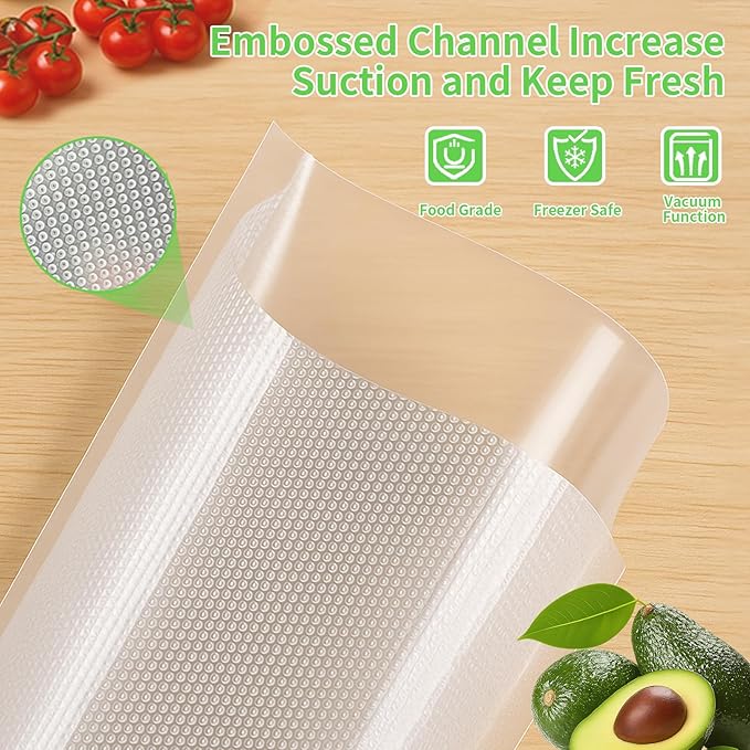 MakMeFre 2Pack 11x50 Vacuum Sealer Bags Rolls - Image 5