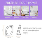 Air Freshener for Home, 4 Pack, Odor Eliminator for Small Area Closets Bathroom - Image 2
