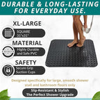 ENKOSI Extra Large Square Non Slip Shower Mat - Image 3