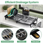 Expandable Dish Drying Rack, Foldable Dish Rack - Image 5