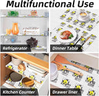 Non Adhesive Shelf Liner 12" W x 240" L Kitchen Drawer Liner Pantry Liner - Image 9