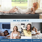 BEDLORE California King Size Mattress Protector Waterproof, Mattress Pad Fitted - Image 7