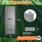 Bamboo Drawer Organizer, Extra Large Silverware Organizer - Image 2