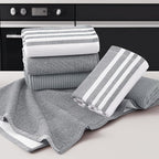 Homaxy Premium Kitchen Towels, Large Cotton 380 GSM Kitchen Hand Towels - Image 5