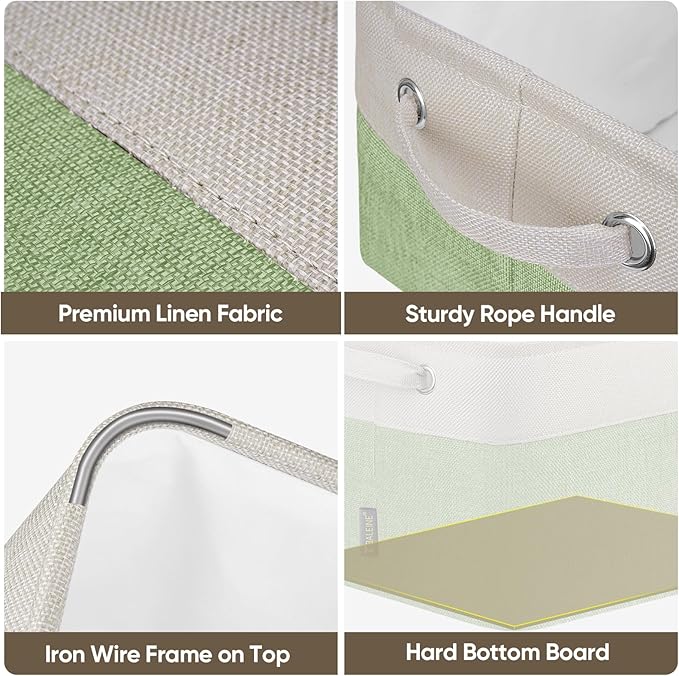 BALEINE 1 Pack Fabric Storage Bins - Image 4