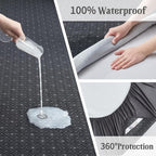 BEDLORE Twin Mattress Protector, Waterproof Noiseless Mattress Cover - Image 4