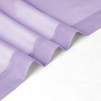 Chyhomenyc Lilac Sheer Curtains 45 Inch Long 2 Panels, Light Filtering Rod - Image 8