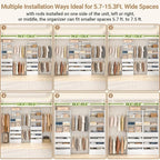 Aheaplus Closet System, 6-15Ft Closet Organizer - Image 4