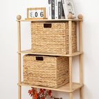 Storage Baskets，Wicker Baskets, Hyacinth Basket - Image 3