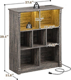 EnHomee 7 Cube Bookshelf Cubby Storage Organizer - Image 3