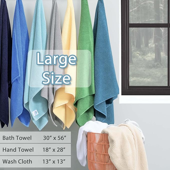 VOOVA & MOVAS Labrador Blue Towels - Image 3