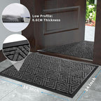Yimobra Large Door Mat 36x24, All-Weather Waterproof Non-Slip Welcome Matt - Image 8