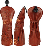 Golf Headcovers Golf Club Head Covers Four Leaf Clover Good Luck Charm - Image 9