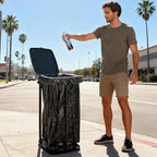 Portable Trash Bag Holder Collapsible Garbage Bin - Image 7